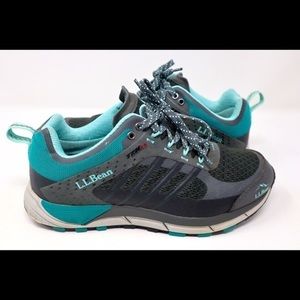 L.L. Bean - Wmns North Peak Waterproof Trail Hiking ‘Aqua/Granite’
